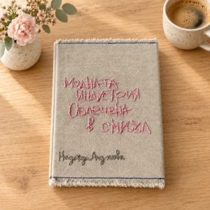 Модната Индустрия Облечена В Смисъл - Първи Колекционерски Уникални Книги - Предварителна поръчка